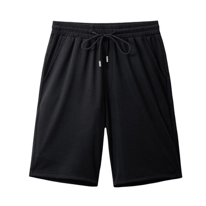 New Summer Men Short Mesh Gym Bodybuilding Casual Loose Shorts Outdoors Fitness Beach Short Pants Male Brand Sweatpants