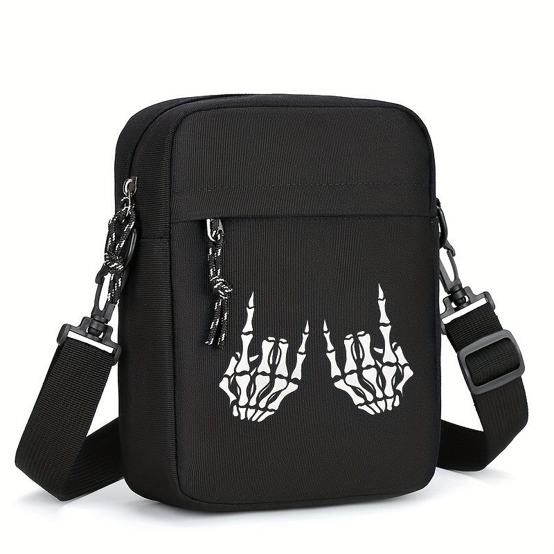 Halloween Bag Men's New Oxford Cloth Crossbody Bag Lightweight 100 100 Stylish Canvas Shoulder Bag Men's Small Bag