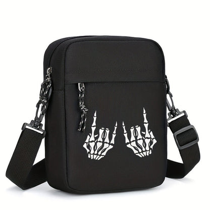 Halloween Bag Men's New Oxford Cloth Crossbody Bag Lightweight 100 100 Stylish Canvas Shoulder Bag Men's Small Bag