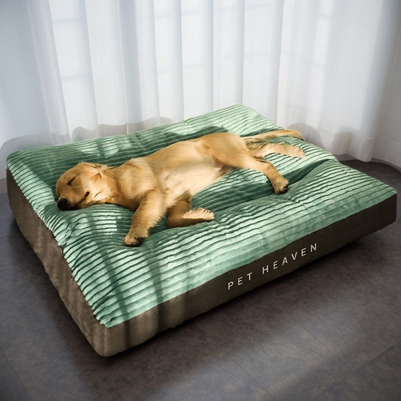 Cama para cães para todas as estações, para inverno, para cães pequenos, médios e grandes, cama para gatos quente, destacável e lavável, almofada para produtos para cães