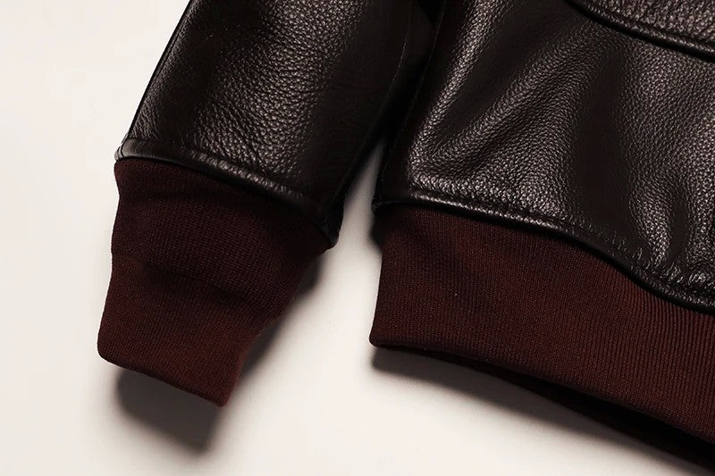 Military Clothing G1 Flight Jacket Thickening Quilted100% Cowhide Leather Jackets Men Coat Winter Overcoat M212 Dropshipping