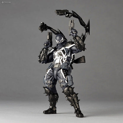 2024 Agent Venom Action Figure CT Version Kaiyodo Anime Figurine Marvel PVC Movable Collection Eugene Thompson Ko Model Toy Gfit