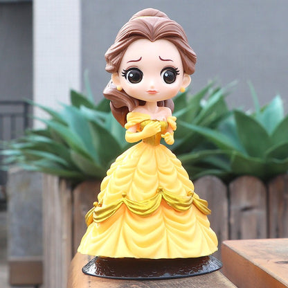 Princesa Disney Ariel Rapunzel Cinderela Sereia Anna Elsa Bela Sofia Branca de Neve Mulan A Pequena Sereia Bonecos Brinquedos Presente Infantil