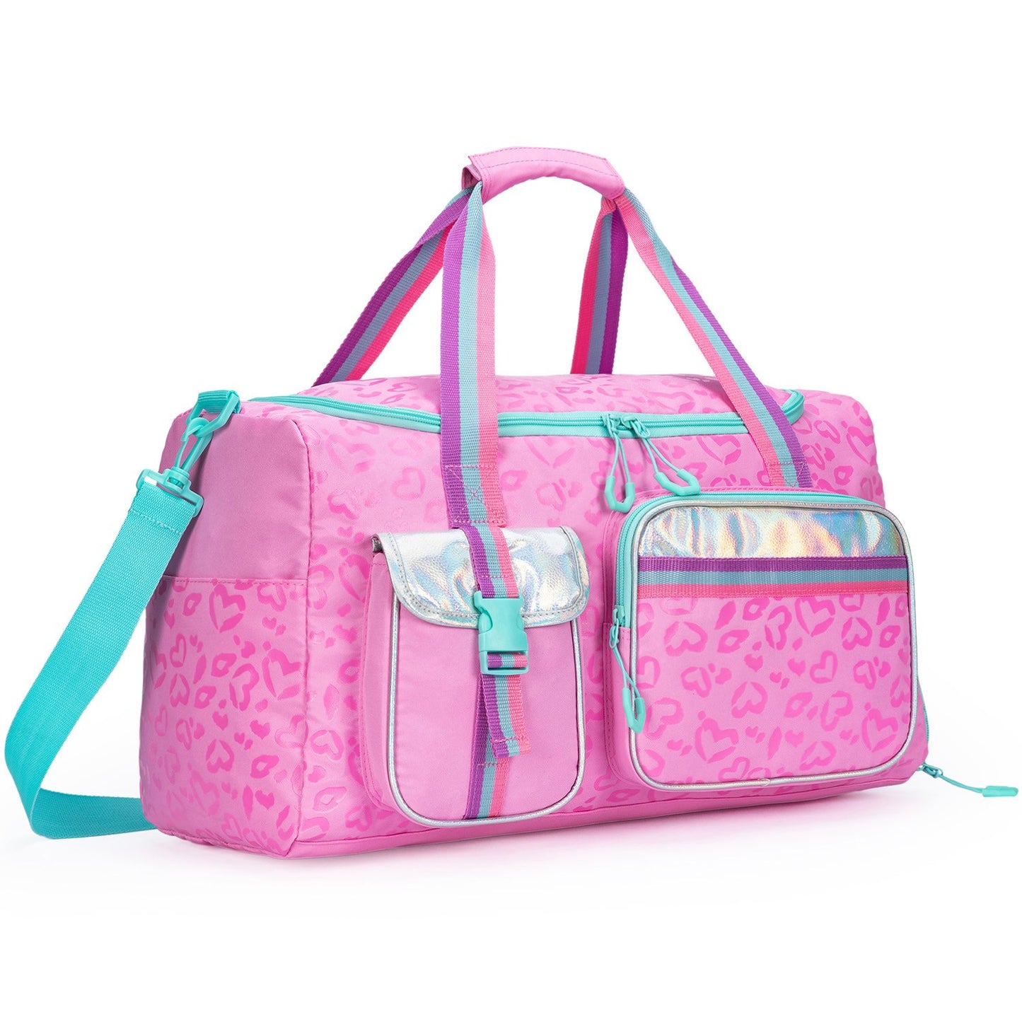 1 Pc Duffle Bag Girls Women Travel Bag Gifts Overnight Bag For Girls Women Tote Bag Sleepover Bag For Girls Gym Dance Bag