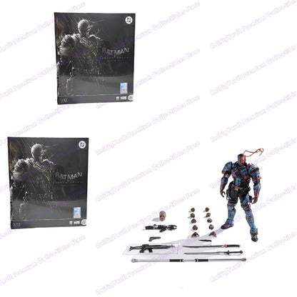 Em estoque Lpzz Dc002 Deathstroke Arkham Knight Batman Boneco de Ação Brinquedo Colecionável de Presente