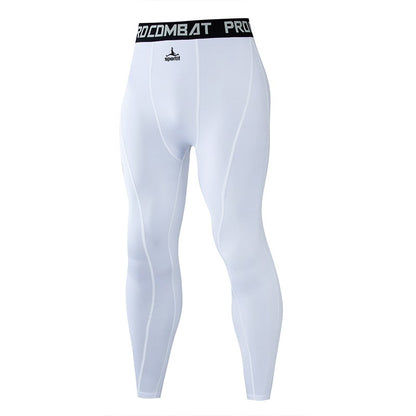 SPORTIF Men Bodybuilding longs Pants Fitness Compression Leggings Train Workout Outfit Male Muscle Alive Elastic Skinny Tights