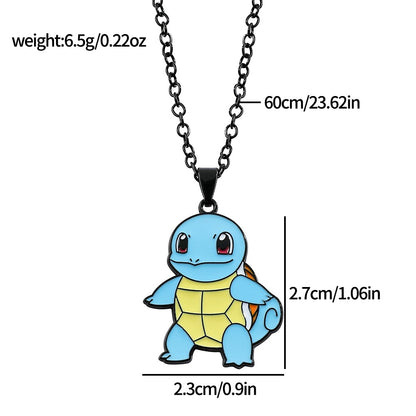 Brinquedo de Metal de Anime Pokémon, Figura Fofa, Pikachu, Squirtle, Psyduck, Charmander, Decoração de Festa, Presente de Cosplay