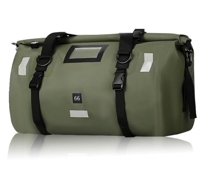 Motorcycle Waterproof Tail Bag Travel Outdoor Dry Luggage Roll Pack Bag 20 /40/66 Motorbike Luggage Backpack Motorcycle Seat Bag