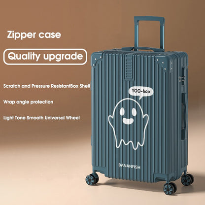 2025 New Suitcase ABS Durable Large Capacity Suitcase 20/22/24/26/28-inch Men's Carry-on Roller Suitcase Travel Check-in Case
