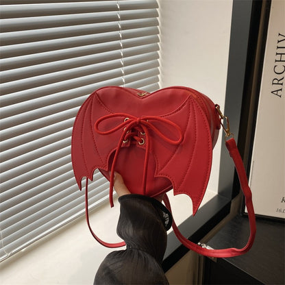 New trendy and personalized wing shoulder bag, versatile ins crossbody shaped bag New trendy and personalized wing shoulder bag,