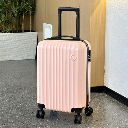 Mala Nova de 20 Polegadas, Bagagem de Mão (Carry-On), Material Rígido (Hard Shell) de PC Espessado, Resistência à Compressão de Alta Força, Adequado para Homens e Mulheres