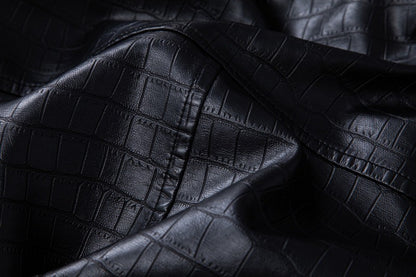 New Fashion Men's Spring Autumn Lapel Casual Pu Leather Loose Motorcycle Jacket