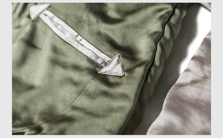 Non Stock Suka Reversible Souvenir Jacket Embroidered Sukajan Baseball Outerwear