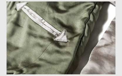 Non Stock Suka Reversible Souvenir Jacket Embroidered Sukajan Baseball Outerwear