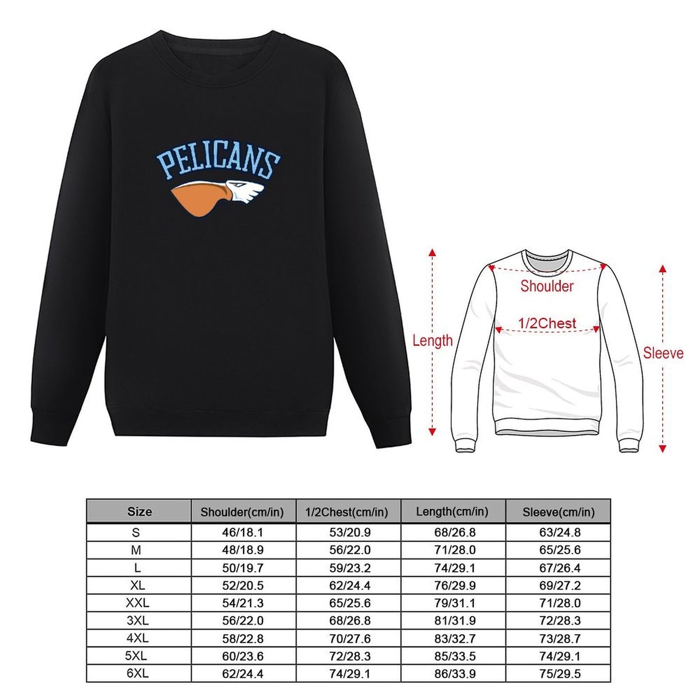 Lahti Pelicans Pullover graphic t shirts men autumn new products korean autumn clothes clothes for men new sweatshirt