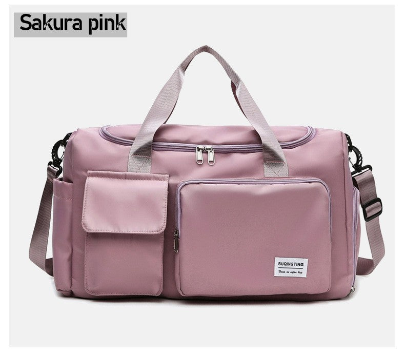 Womne's Travel Bags Handbags Gym Shoulder Bags Oxford Fitness Camping Trekking Bags Hiking Waterproof Outdoor Crossbody Bag