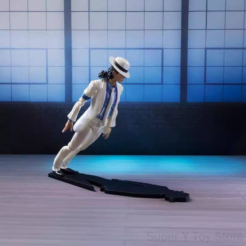 Hot Michael Jackson Smooth Criminal Moonwalk Action Michael Jackson Mj Thriller Joint Movable Figure Model Toys Christmas Gift