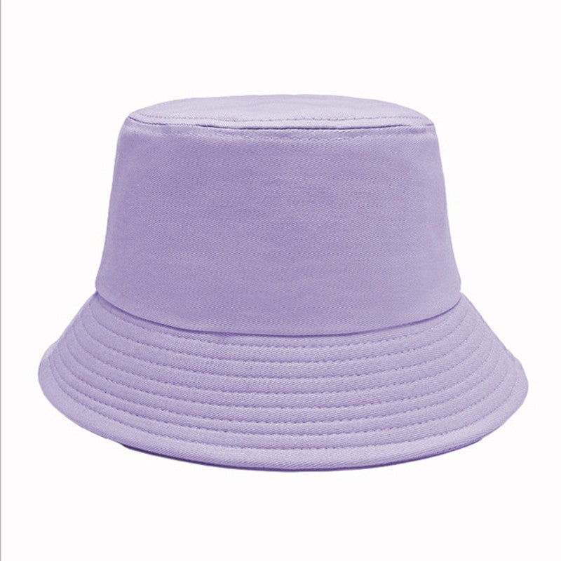 Custom LOGO Design Bucket Hat Brim Kpop Panama Bob Bucket Gorros Women Men Embroidered Print Logo Summer Casual Fishermen Cap