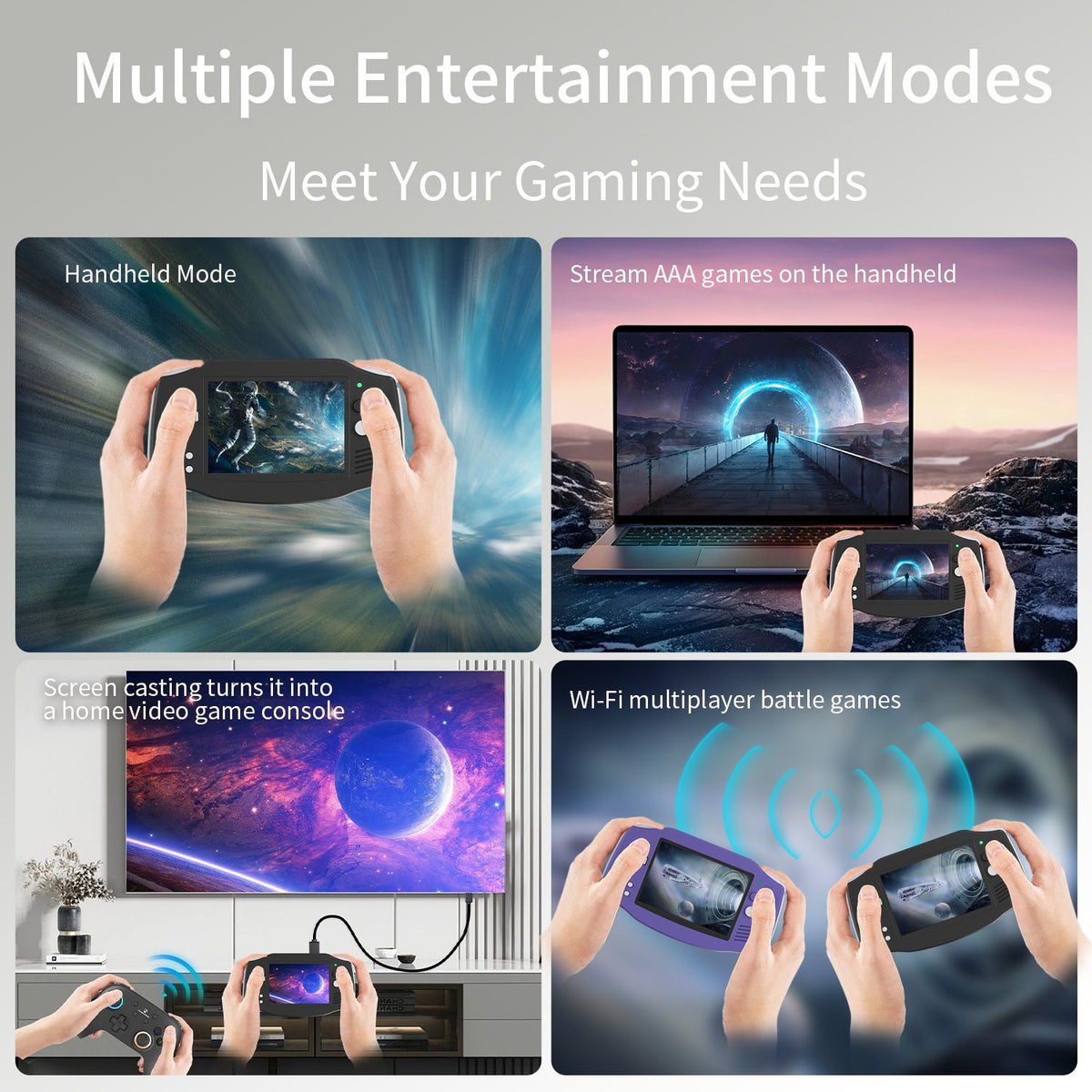 Anbernic RG34XX Handheld Game Console 3.4 inch IPS 720*480 Screen Linux System HDMI Compatible 3500 mAh Video Game Console