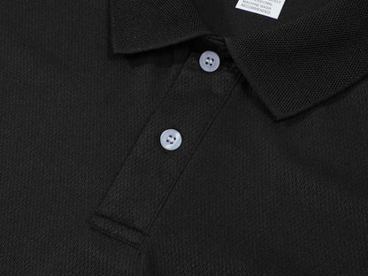 Men's Polo Shirt Printed Summer Collar Stripe Men's Short Sleeve Casual Breathable Lightweight Luxury Cool T-shirt