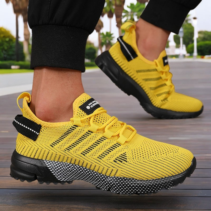 Novos Tênis Masculinos Sola Grossa Confortáveis Casuais Leves Respiráveis Sapatos de Corrida da Moda Luxuosos Tênis Masculino