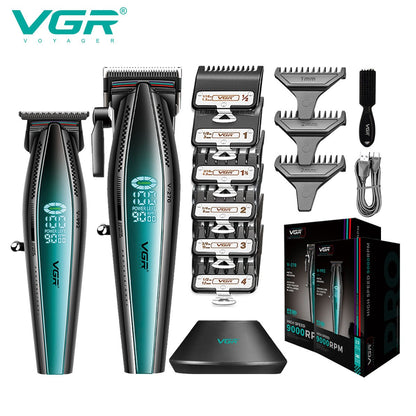 VGR Hair Trimmer Professional Electric Trimmers Hair Cutting Machine Cordless Adjustable Clippers Hair Trimmer for Men V-992 270
