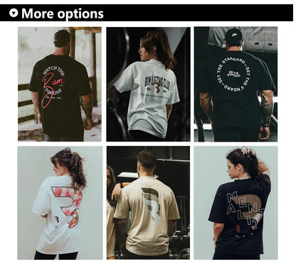 CBUM Workout Tshirt Gym Bodybuilding Men Clothing Oversized Sportwear Cotton US Sized Men Washed T-Shirts