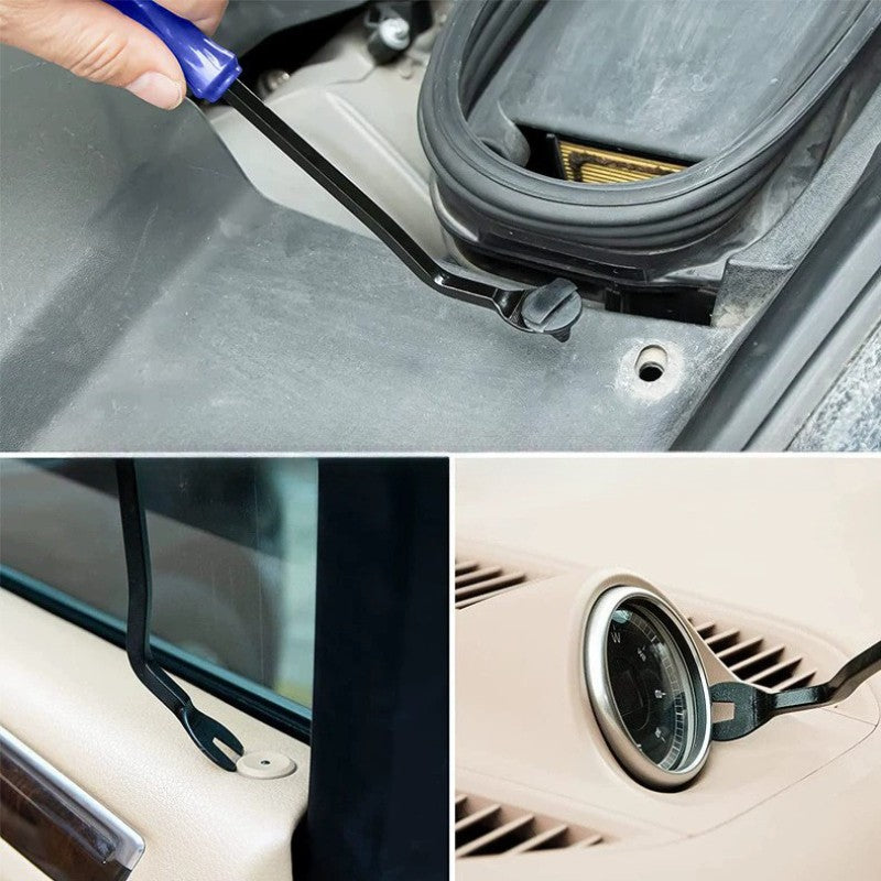 1/4PC Car Clip Pliers Tool Panel Clip Pliers Set Fastener Remover  Auto Retainer Clip Trim Rivet Removal Tool  Auto Door Car Uph