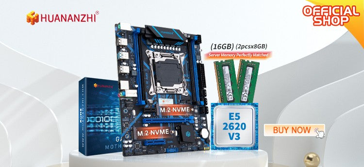 Placa-mãe HUANANZHI X99 P4F LGA 2011-3 XEON X99 suporta Intel E5 V3 V4 Todas as séries de memória DDR4 RECC NON-ECC NVME