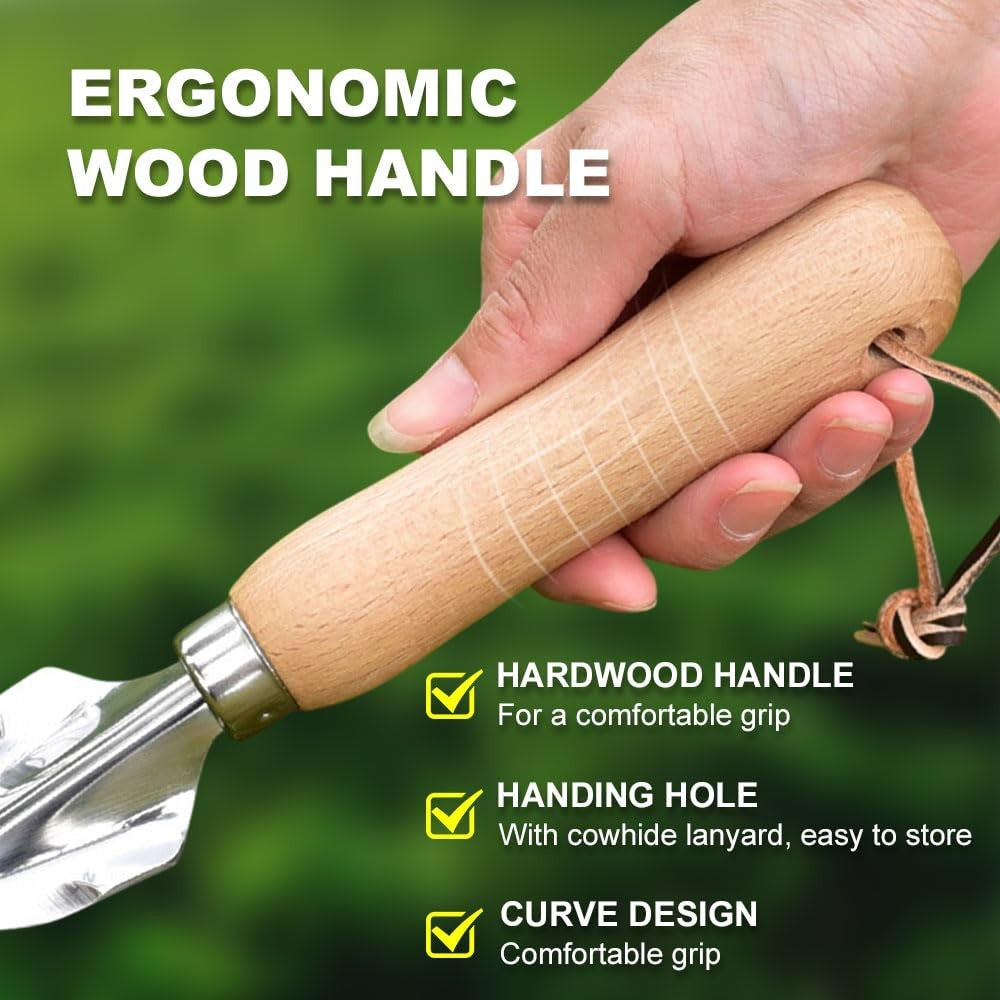 1pc Weed Puller,Garden Crack Weeder,Easily Remover Weed Tool for Yard Hoe Gardening Tools,Stainless Steel,Rake Sharp Tines