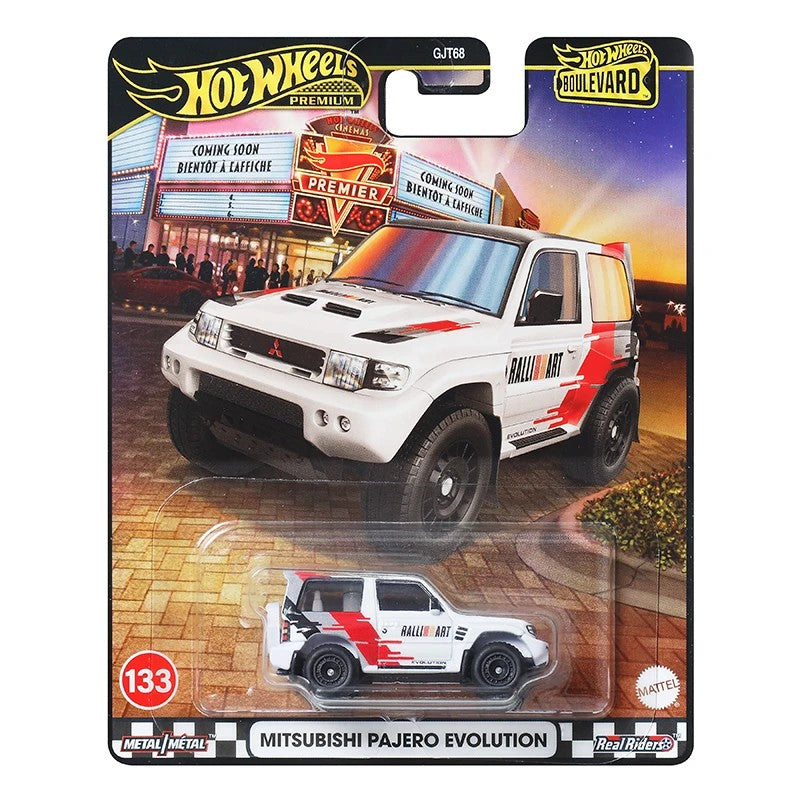2025 Hot Wheels Car Model Boulevard 27 Series Benz 500 SLC Mitsubishi Nissan Coleção Carros de Liga Leve Modelo Enfeite Presentes de Aniversário