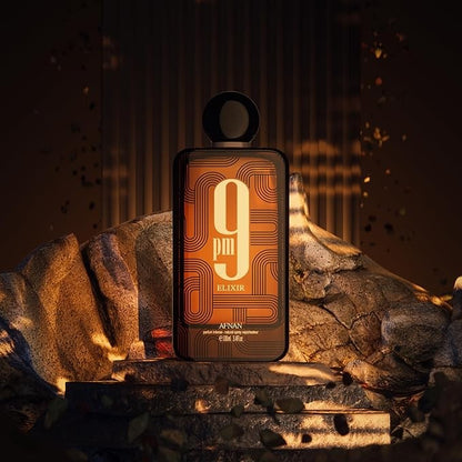 100ML Original AFNAN 9AM 9PM Rebel Dive Elixir Colônia Masculina Eau de Toilette Perfume Árabe para Mulheres e Homens Nobre Alta Qualidade