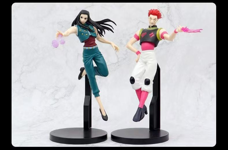 Anime Hunter x Hunter figuras de juguete 11-14cm Gon Freecss Alluka Zoldyck figura de acción Chrollo Lucilfer/Kurapika PVC model