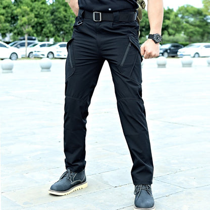 Military Tactical Pants Cargo Men Waterproof Trousers Casual Pants Wear-resistant Multi-pocket Outdoor Hiking Work Trousers Male