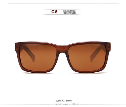 KDEAM Revamp Of Sport Men Sunglasses Polarized Shockingly Colors Sun Glasses Outdoor Driving Photochromic Sunglass With Box