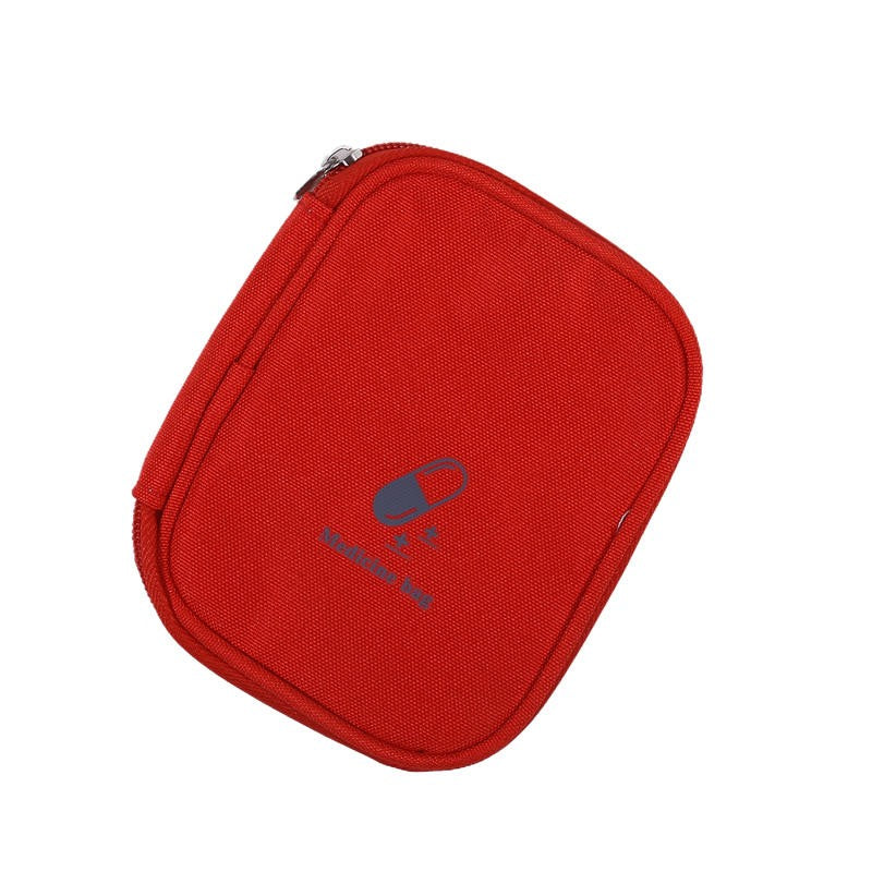 Portable First Aid Medical Kit Travel Outdoor Camping Emergency Medicine Storage Bag Travel Mini  Pouch Organizer Pill Case