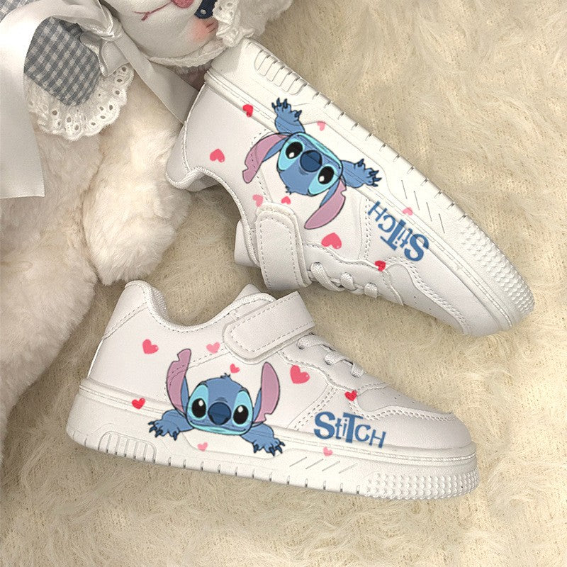 stitch shoes kids Children shoes Student Casual Sneakers boys Running Fashion 8 and 9 year old girls Shoes Christmas Gift
