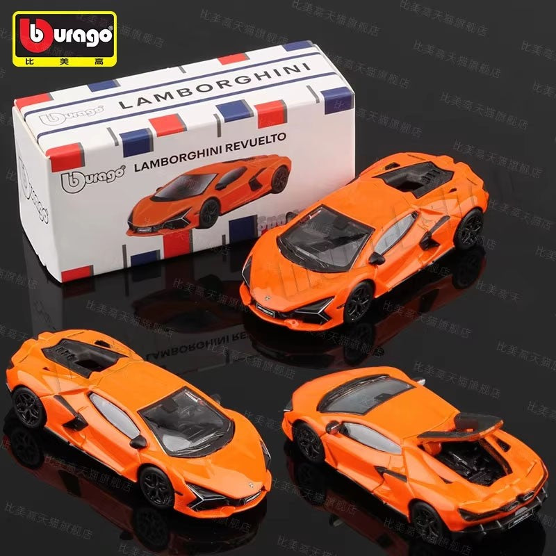 Burago 1:64 Ferrari Series SF90 488P Roma F430 F12 Liga de Carro Modelo Brinquedos Infantis Coleção de Presentes de Férias Modelo de Carro Atacado