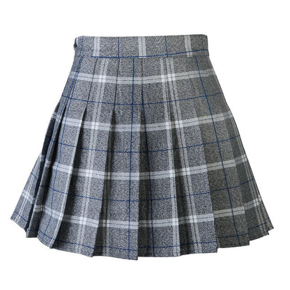 Harajuku 0Women Pleat Skirt 0Preppy Style Plaid 0Mini Cute Japanese School Uniforms Ladies Jupe Kawaii