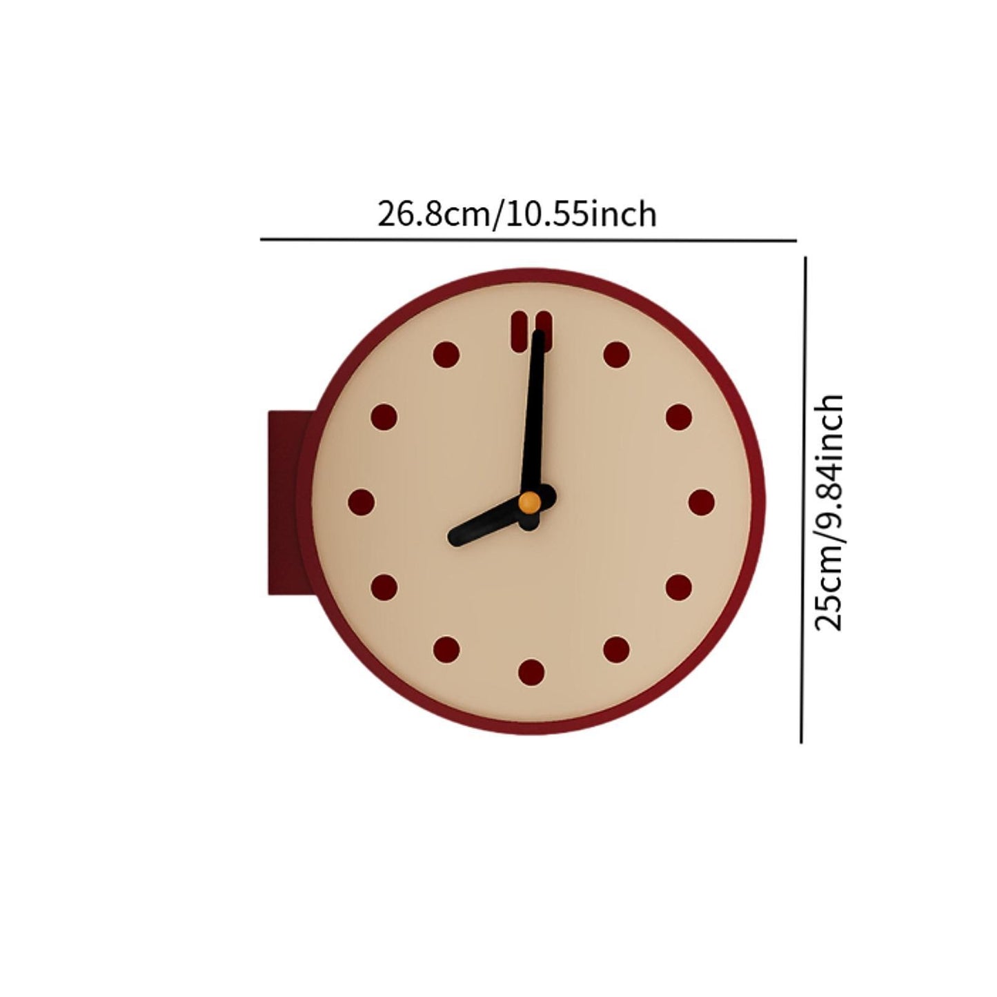 Corner Wall Clock Tabletop Clock Decorative Modern Watch Craft Art Stylish