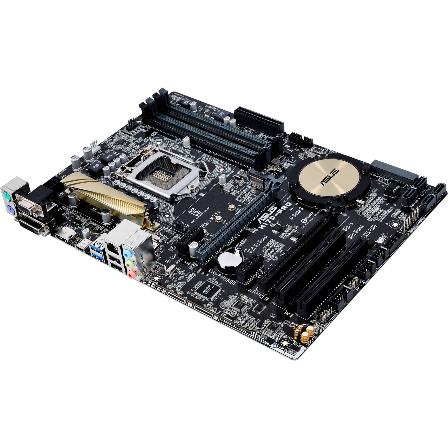 Placa-mãe ASUS H170-PRO Intel H170 LGA 1151 DDR4 64GB suporte i3-7100 i3-6100 i5-6400T i5-6600 i7-6700 i7-7700T