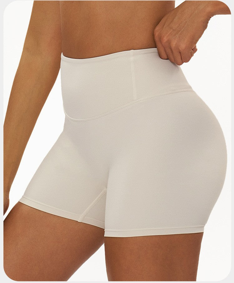 SWELTERING Gym Fitness Shorts Running Cycling Sports Shorts Breathable Workout Short Leggings High Waist Fitness Yoga Shorts