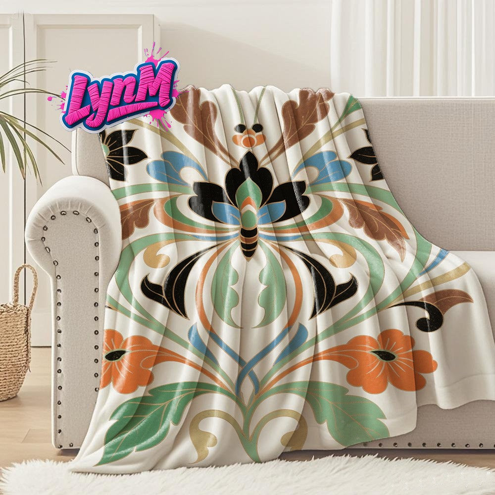 Heavyweight  Flannel | Festive Gift Selectio | Soft and delicate | Keep warm | Room Decor Blanket, Camping Stuff