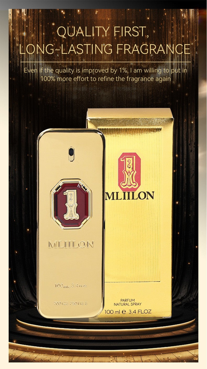 Toilette Spray Million Gentleman Vitality Confidence Cologne Perfume 100ml Bric Charm Perfume Brand Men's Pheromone Date Eau De
