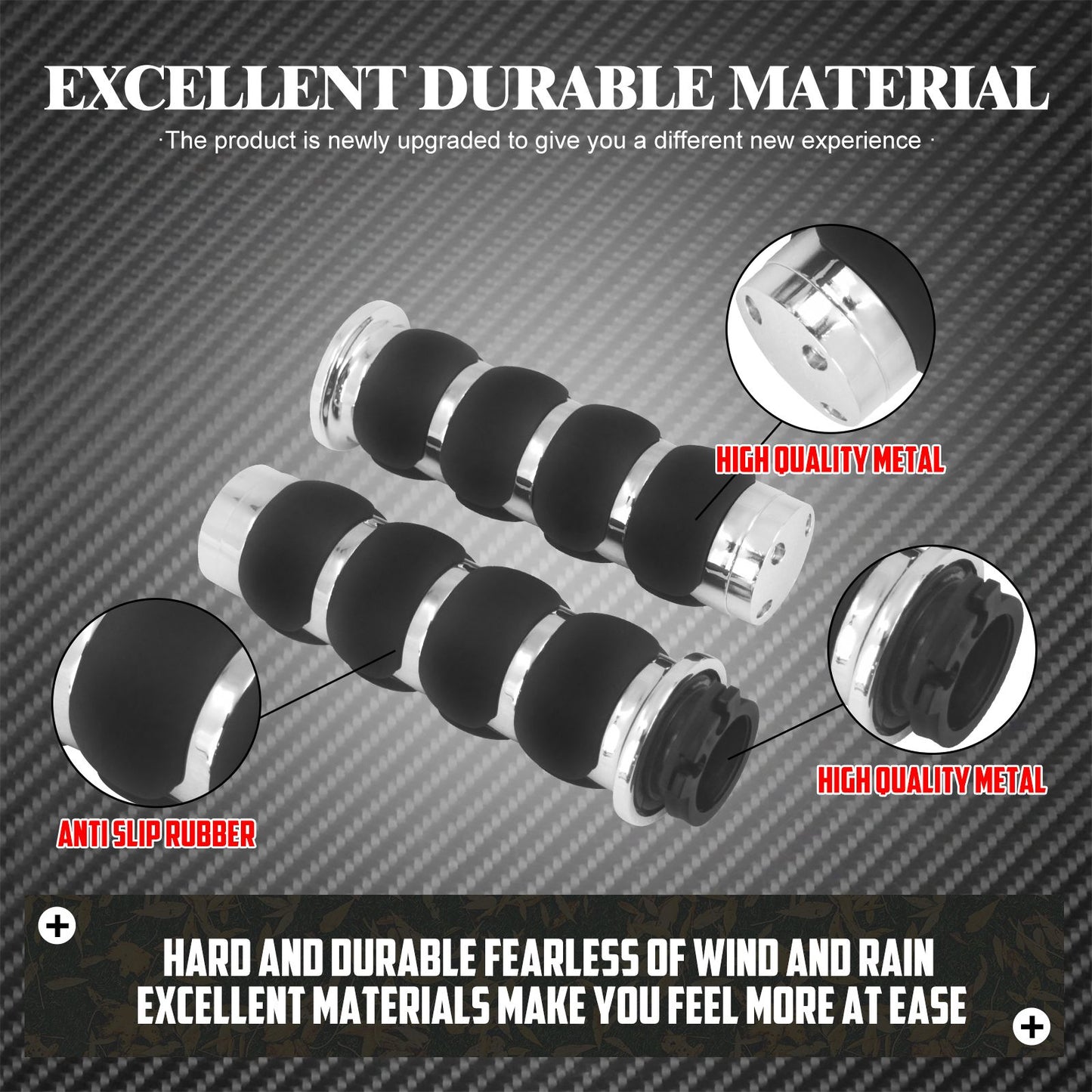 1" Motorcycle Hand Grips 25mm Handlebar Handle Bar For Harley Touring FLHR Softail Fat Boy Sportster XL 883 1200 Dyna For Honda