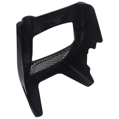Carenagem de Moto Spoilers Dianteiros Capa de Radiador Queixo para Harley Road King Electra Street Glide FLHR FLTRX 17-2025 Preto Brilhante