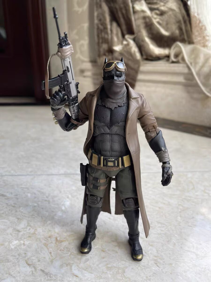 Fondjoy Dc Action Nightmare Desert Batman Action Figure Poseable Collectible Desk Decoration Birthday Gift Unisex In Stock