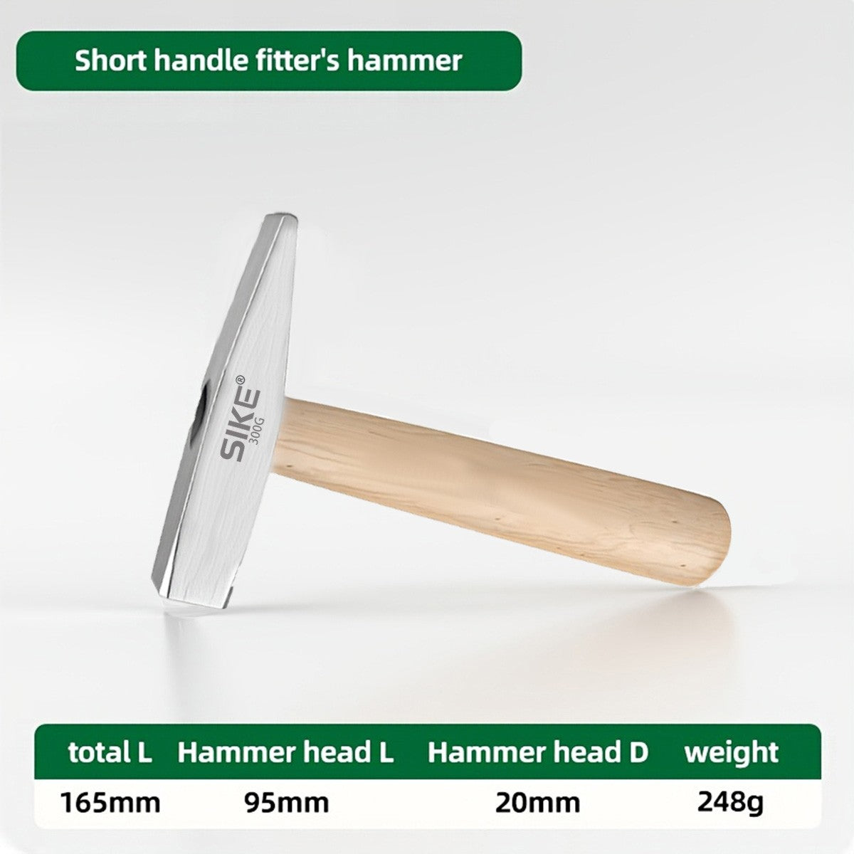 Mini Hammer High Carbon Steel Hammer Solid Wood Short Handle Octagonal or Round Head Hammer Small Manual Hardware Tool