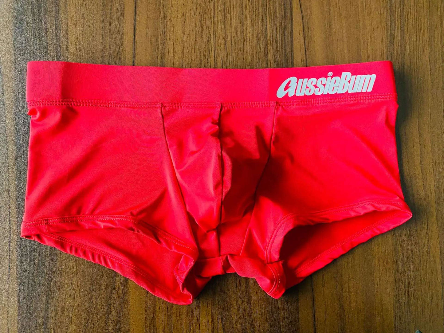 Men's underwear with milk silk comfortable sports boxer aussiebum-m218 bag