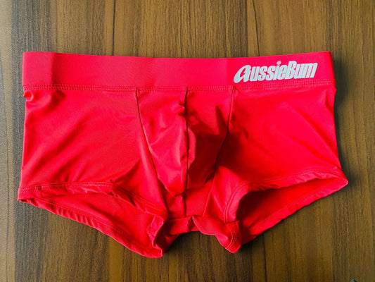 Men's underwear with milk silk comfortable sports boxer aussiebum-m218 bag